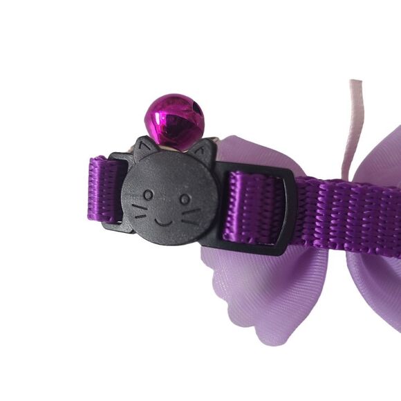 Breakaway Collar with Bow and Bell One Size Fits All‎ Never Worn - Picture 5 of 7